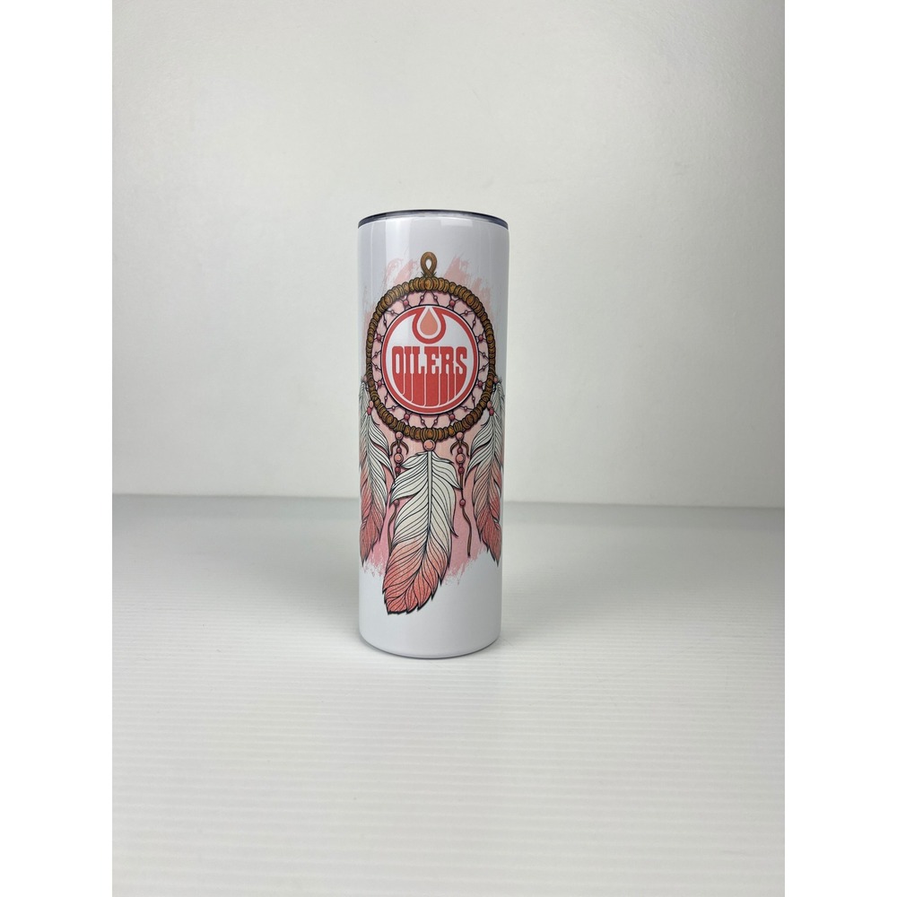 20oz/‎ 591mL Edmonton Oilers NHL Dreamcatcher Insulated Stainless Steel Tumbler